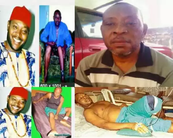 Actor, Prince James Uche Returns To The Hospital
